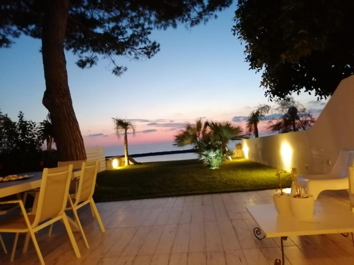 Villa A Diamante Sulla Spiaggia Belvedere Marittimo Extérieur photo