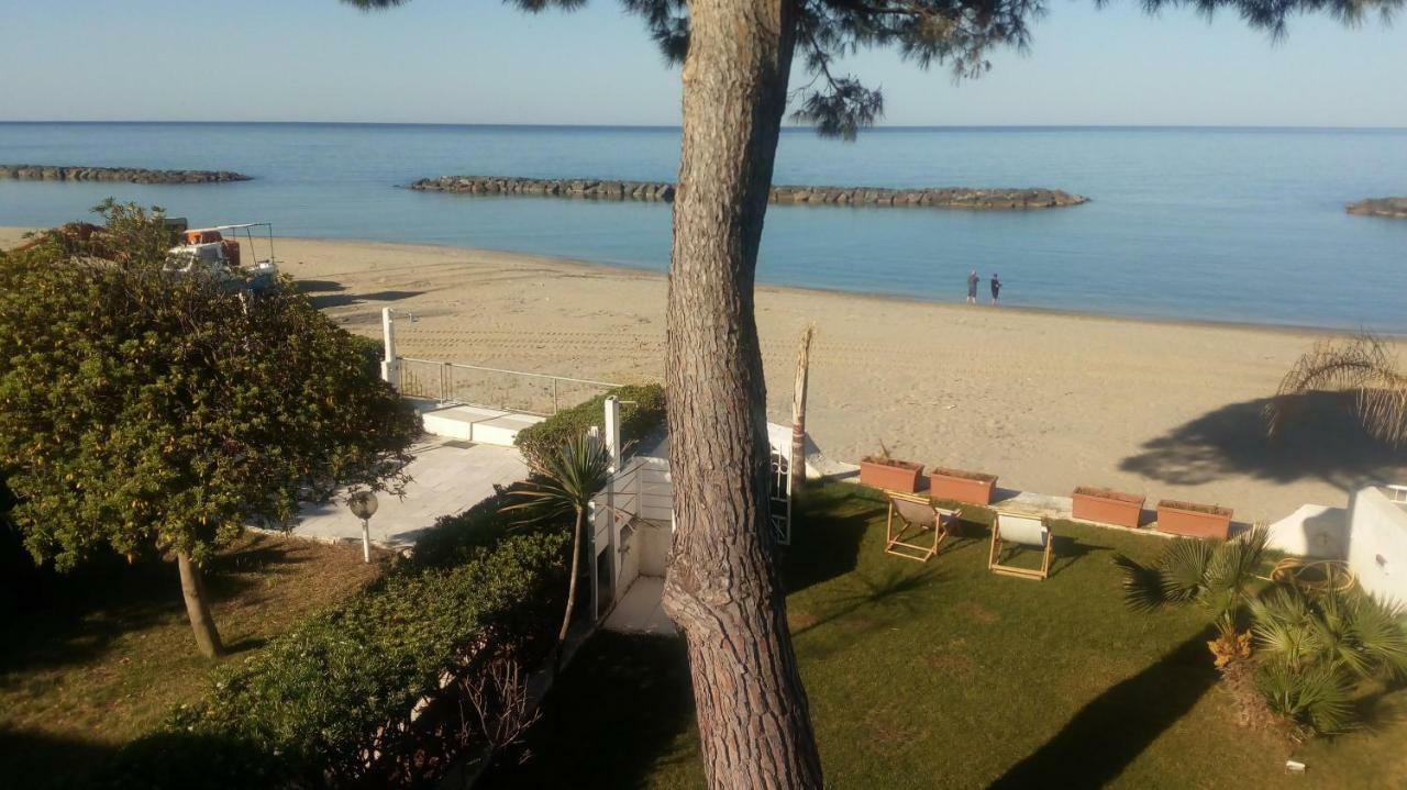 Villa A Diamante Sulla Spiaggia Belvedere Marittimo Extérieur photo