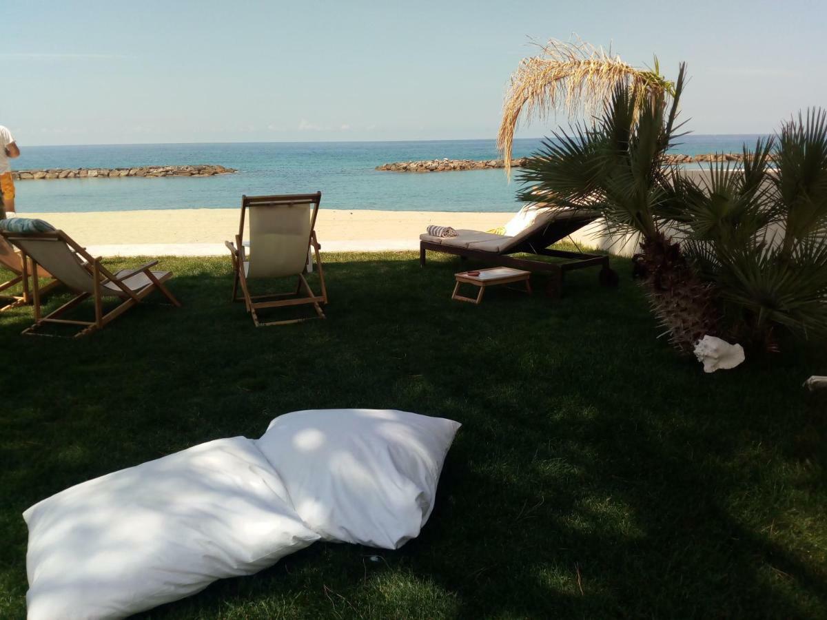 Villa A Diamante Sulla Spiaggia Belvedere Marittimo Extérieur photo
