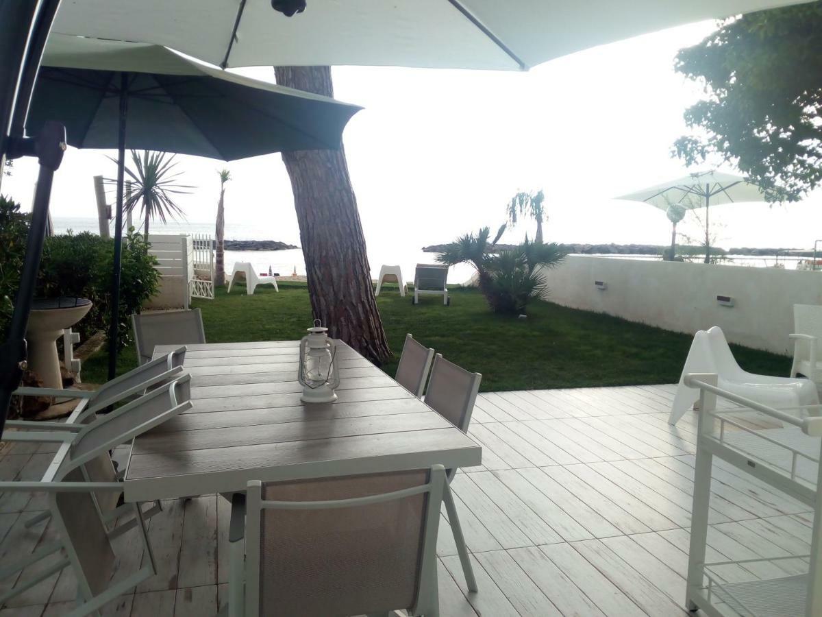 Villa A Diamante Sulla Spiaggia Belvedere Marittimo Extérieur photo