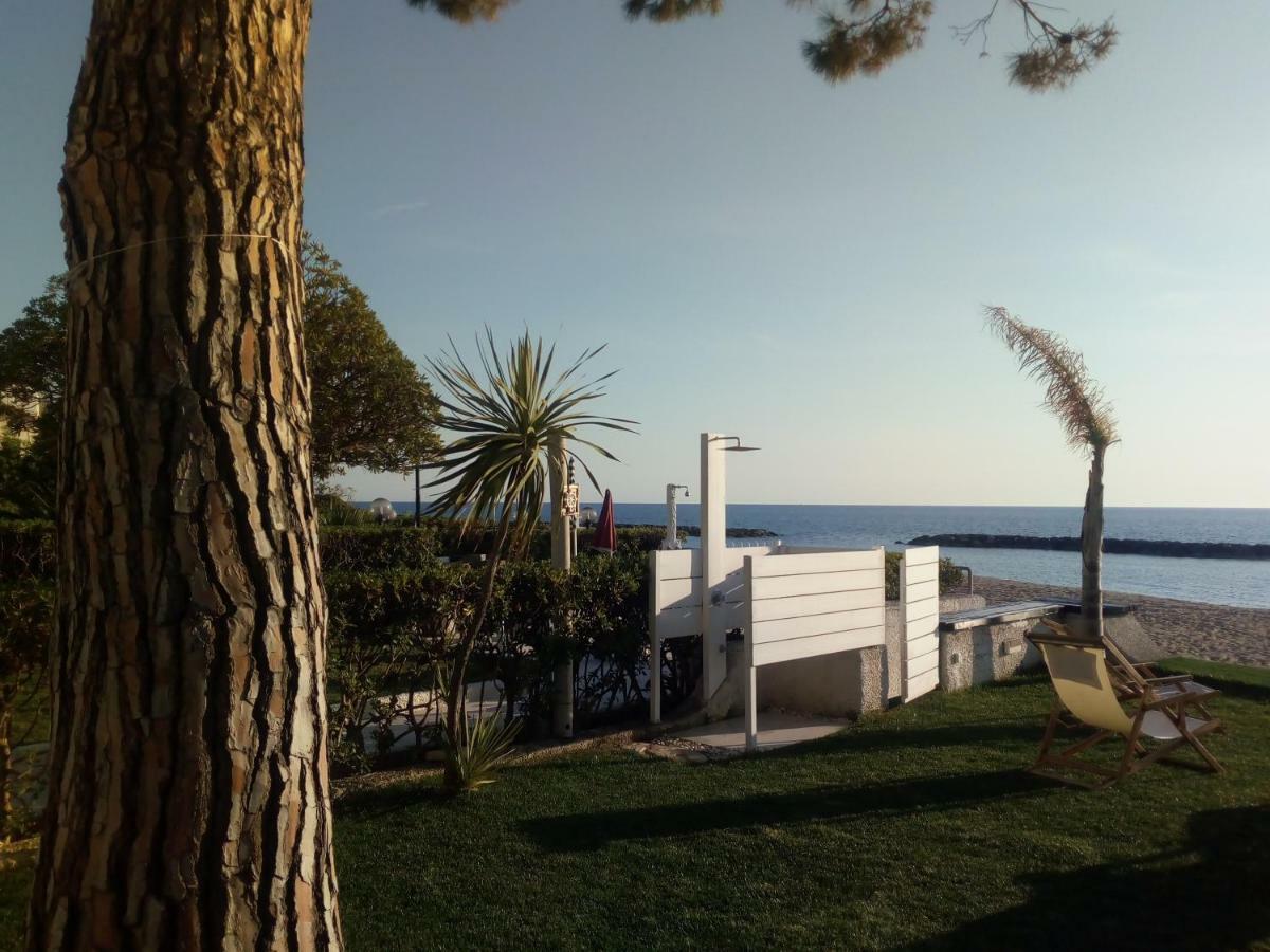 Villa A Diamante Sulla Spiaggia Belvedere Marittimo Extérieur photo