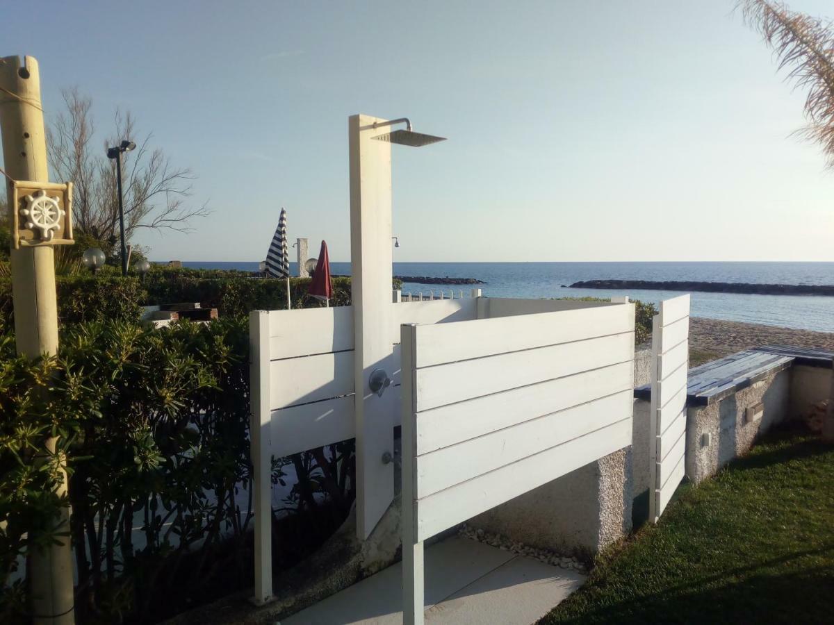 Villa A Diamante Sulla Spiaggia Belvedere Marittimo Extérieur photo