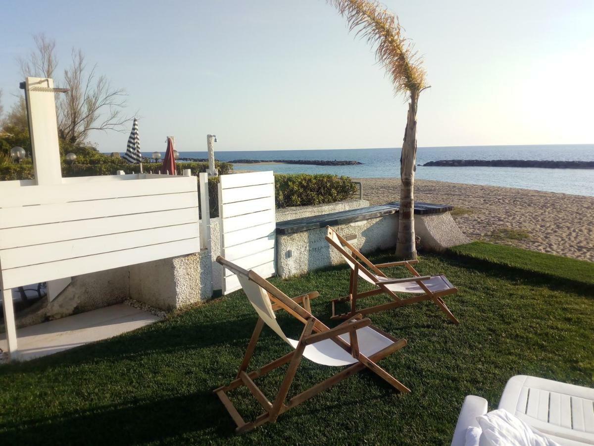 Villa A Diamante Sulla Spiaggia Belvedere Marittimo Extérieur photo