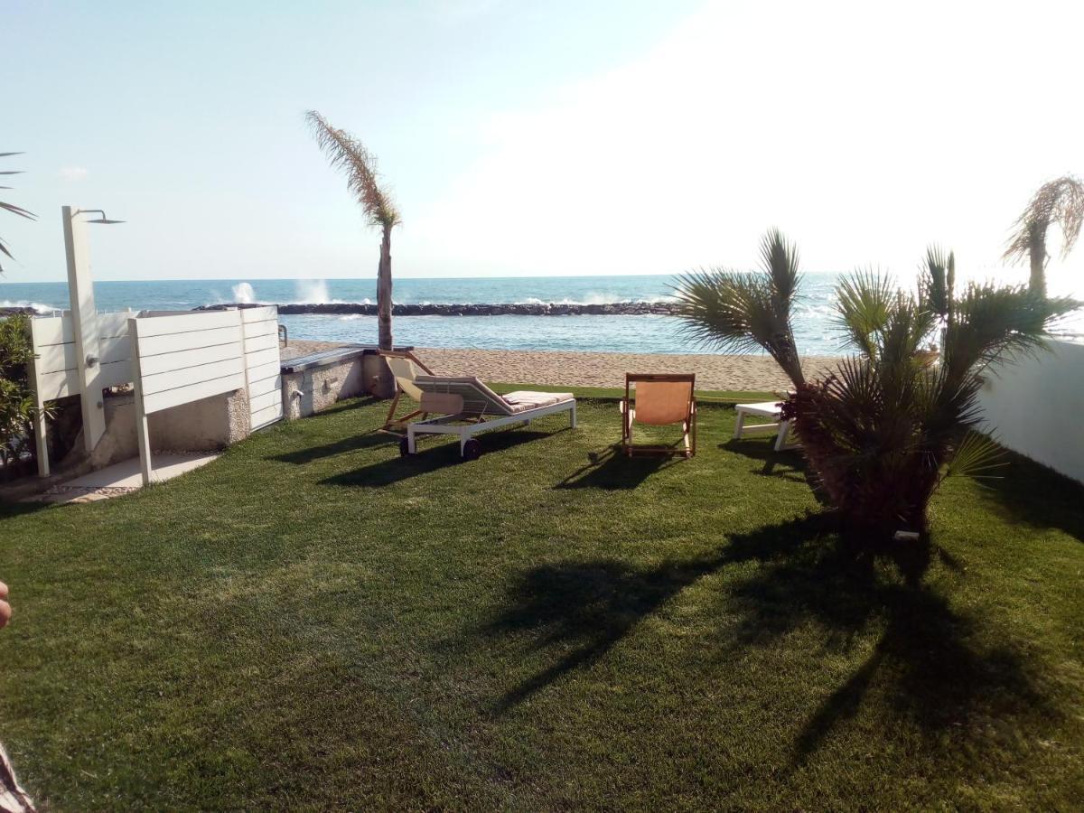 Villa A Diamante Sulla Spiaggia Belvedere Marittimo Extérieur photo