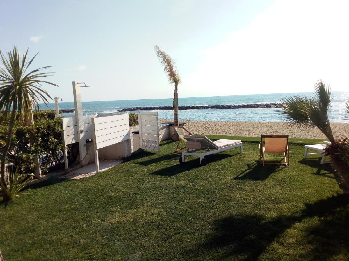 Villa A Diamante Sulla Spiaggia Belvedere Marittimo Extérieur photo